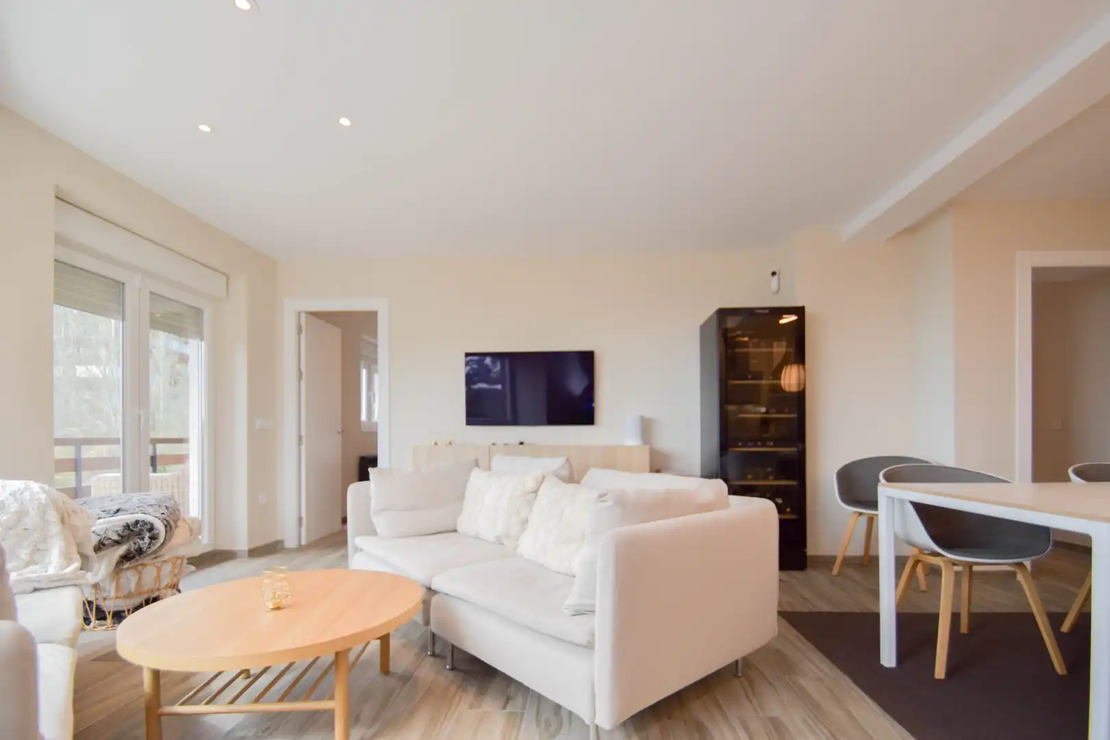 Sala de estar de Piso en venta en Sierra Nevada con Calefacción, Terraza y Amueblado