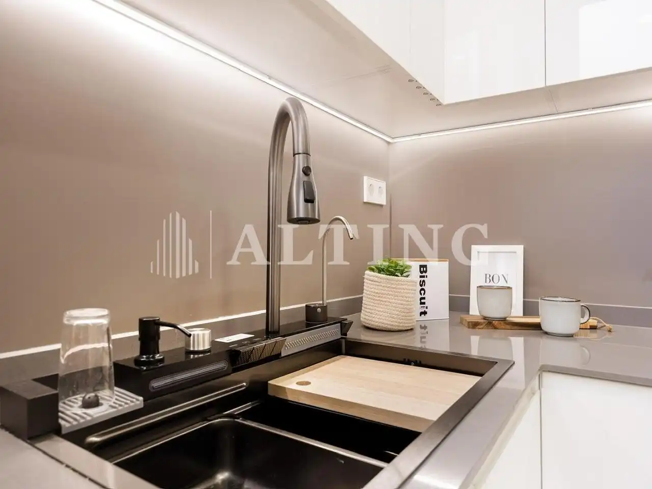 Cocina de Piso en venta en Barcelona con Aire acondicionado, Parquet y Terraza