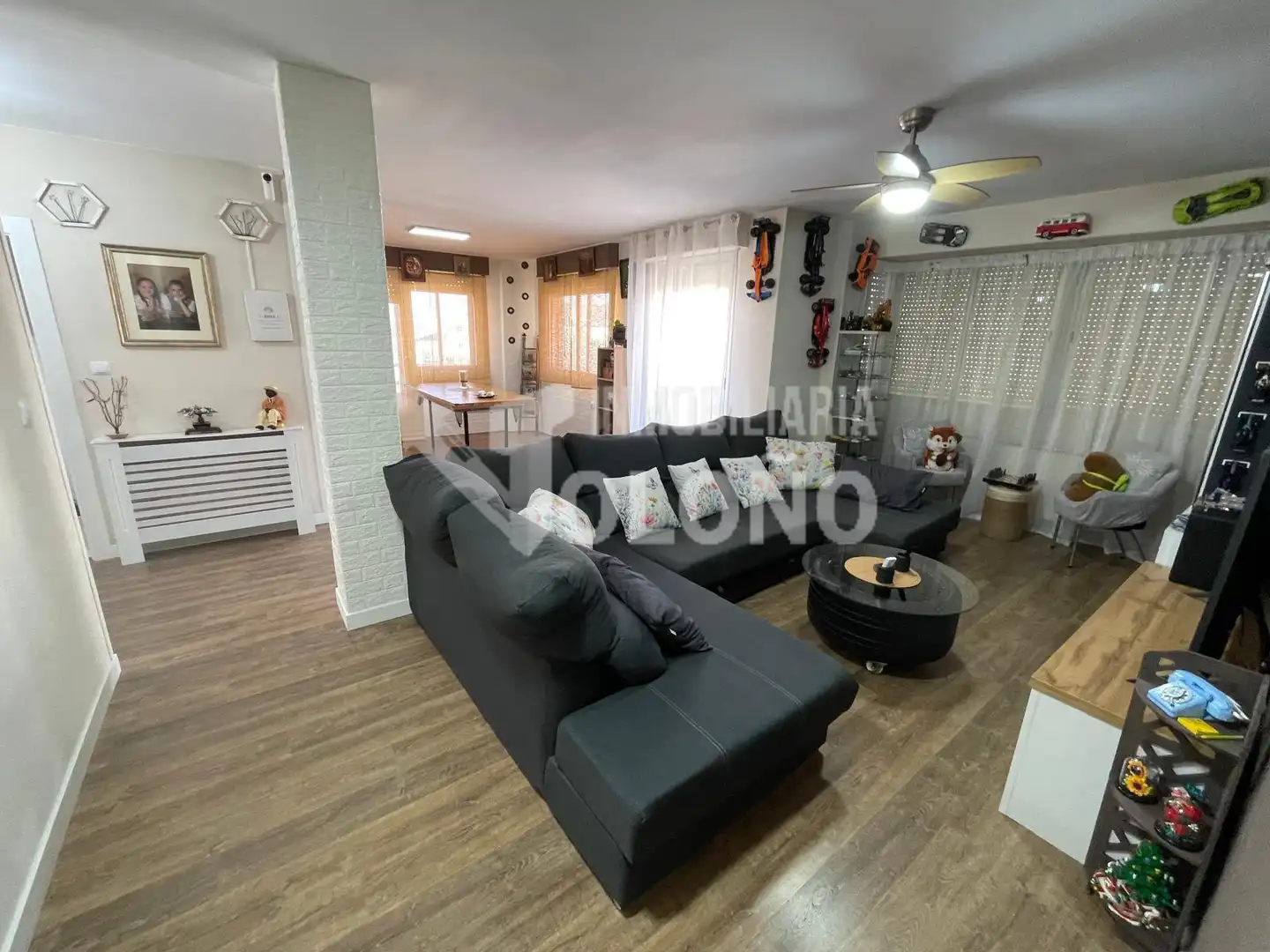 Sala de estar de Casa o chalet en venta en Rodezno con Calefacción, Jardín privado y Parquet