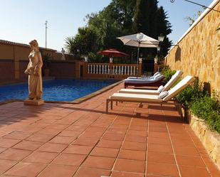 Swimming pool of House or chalet for sale in Cijuela  with Air Conditioner, Terrace and Swimming Pool