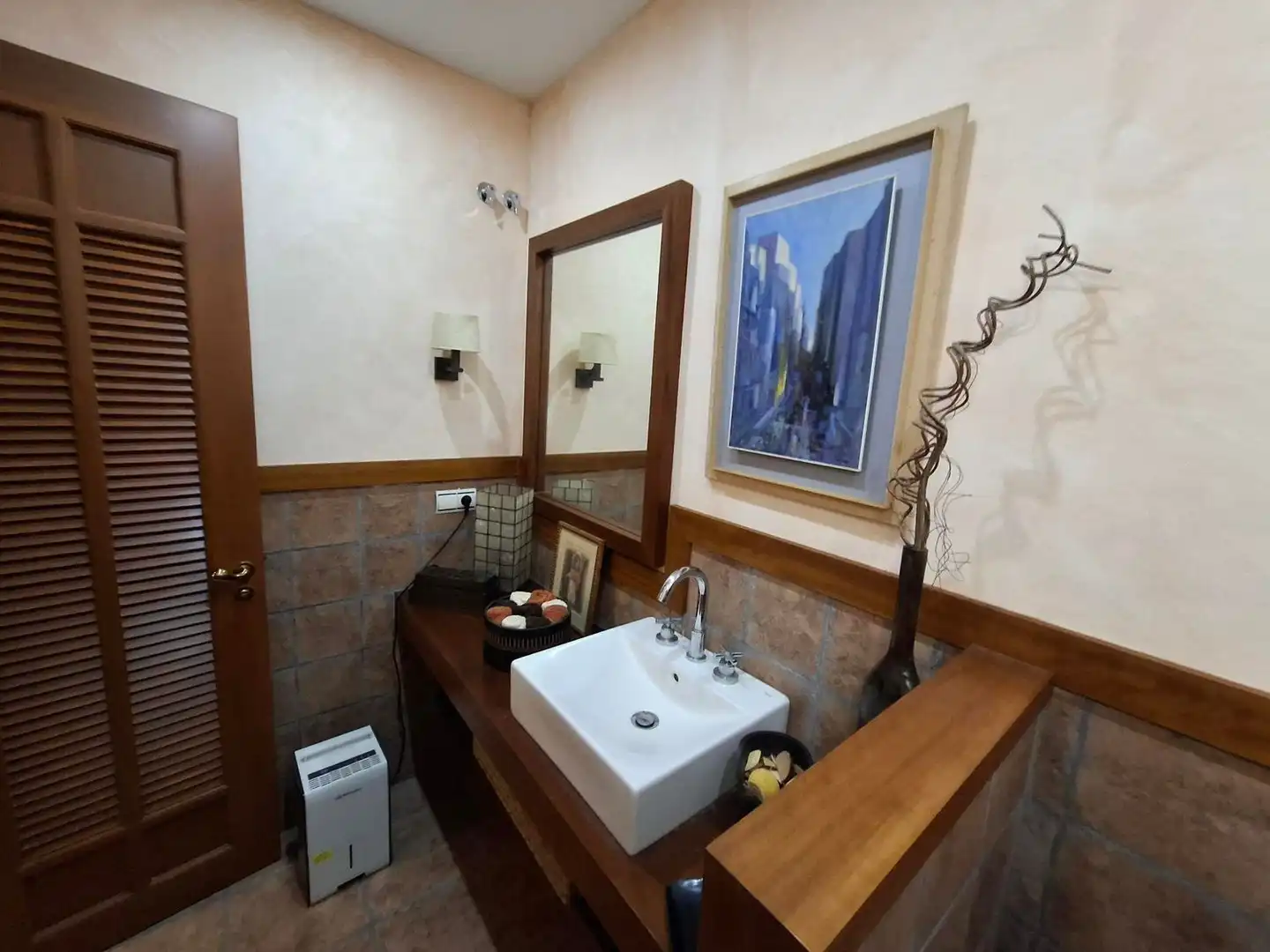 Baño de Casa o chalet en venta en Alicante / Alacant con Calefacción, Jardín privado y Terraza