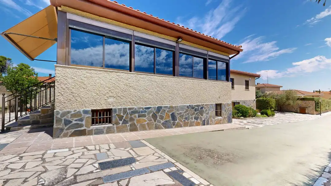 Vista exterior de Casa o chalet en venta en Valdelaguna con Aire acondicionado, Calefacción y Terraza