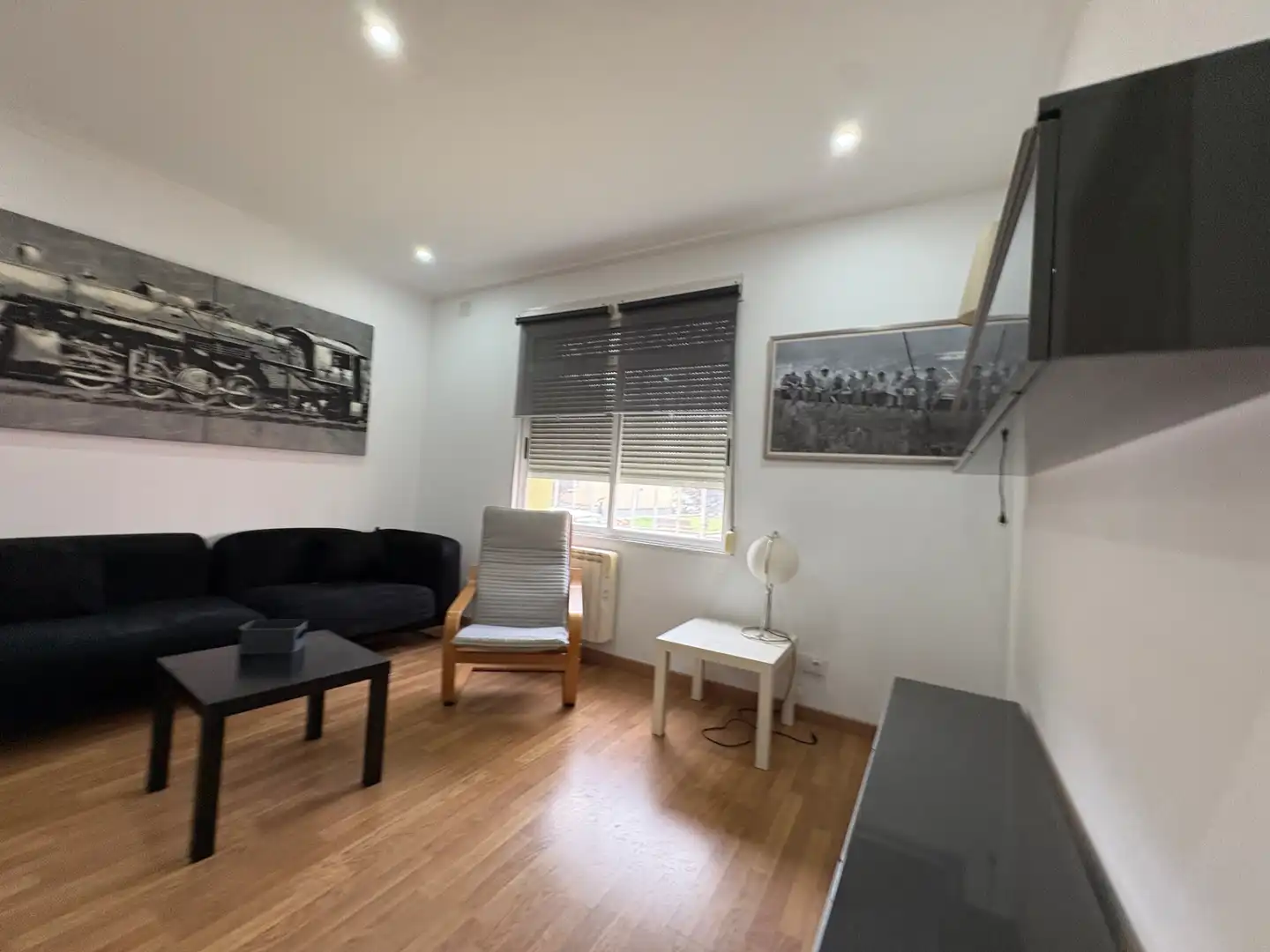 Sala de estar de Piso de alquiler en Ferrol con Calefacción y Amueblado