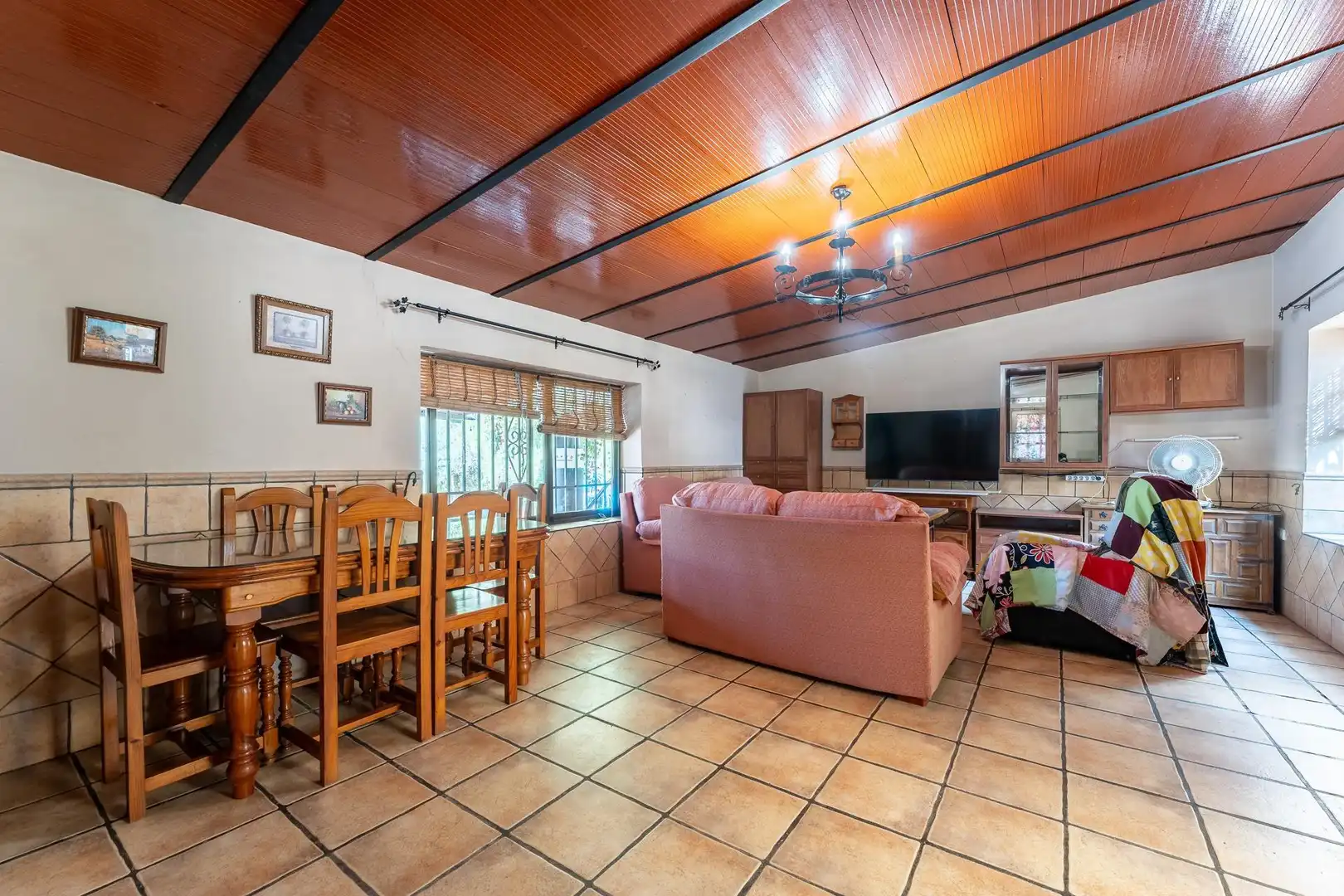 Sala de estar de Casa o chalet en venta en Antequera con Jardín privado y Piscina