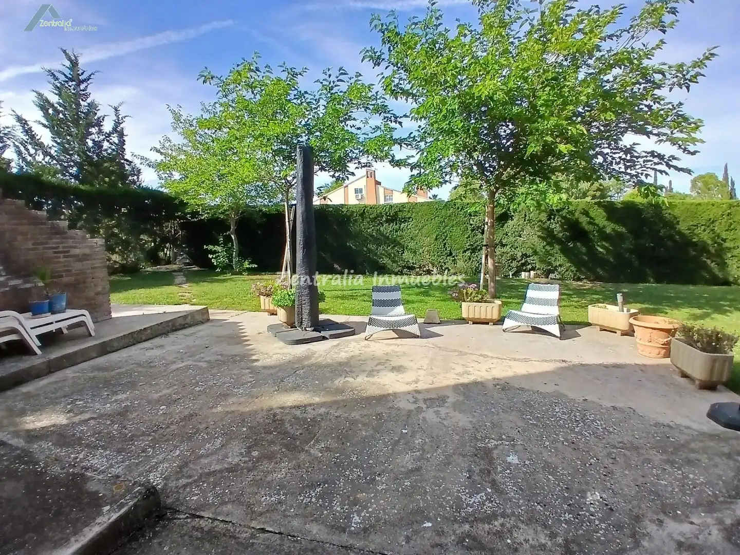 Jardín de Casa o chalet en venta en Zaragoza con Aire acondicionado, Calefacción y Jardín privado