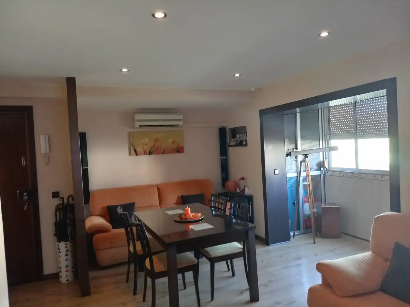 Living room of Flat for sale in Huelva  with Furnished