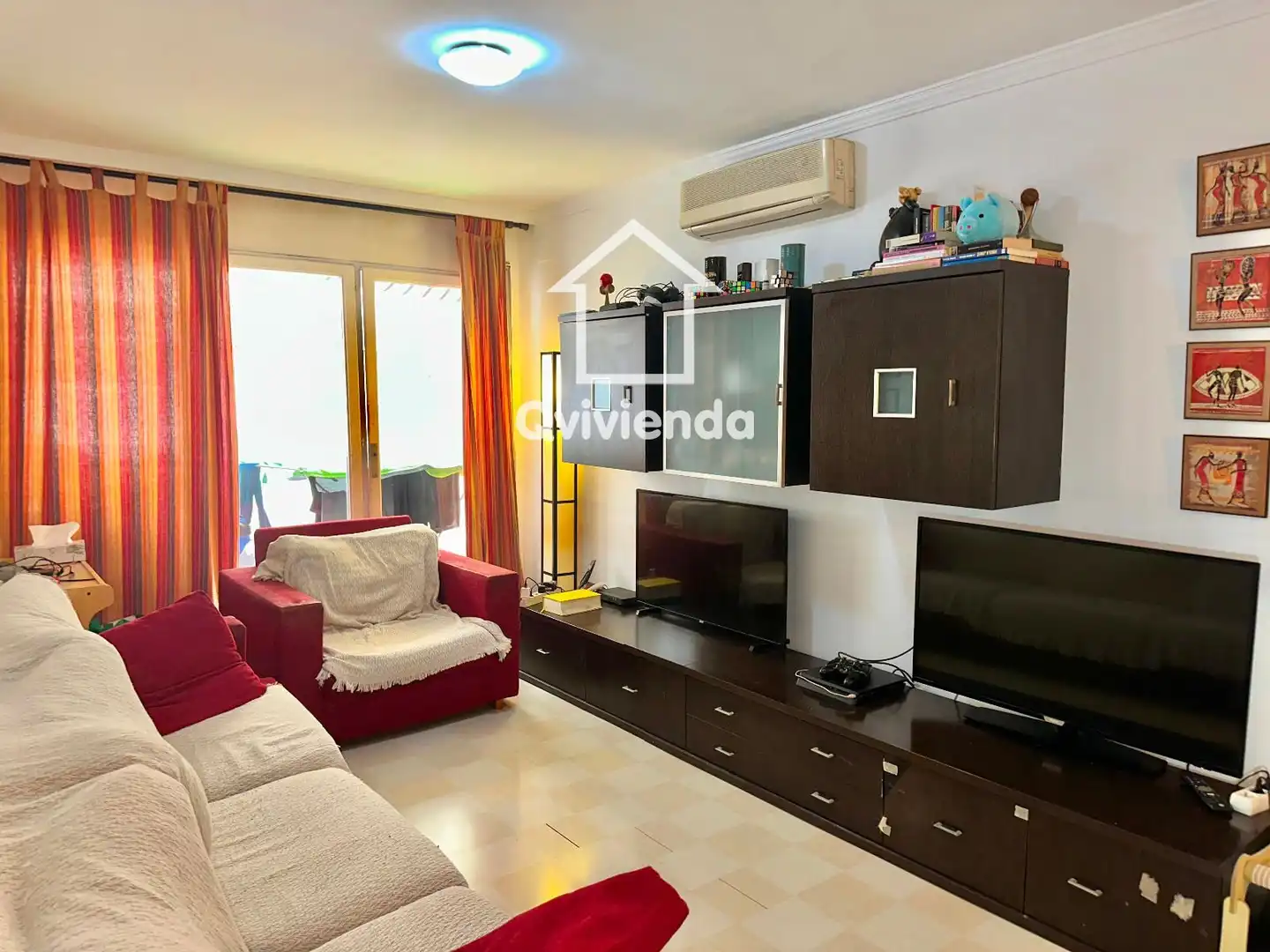 Living room of Flat for sale in Parets del Vallès  with Air Conditioner and Terrace