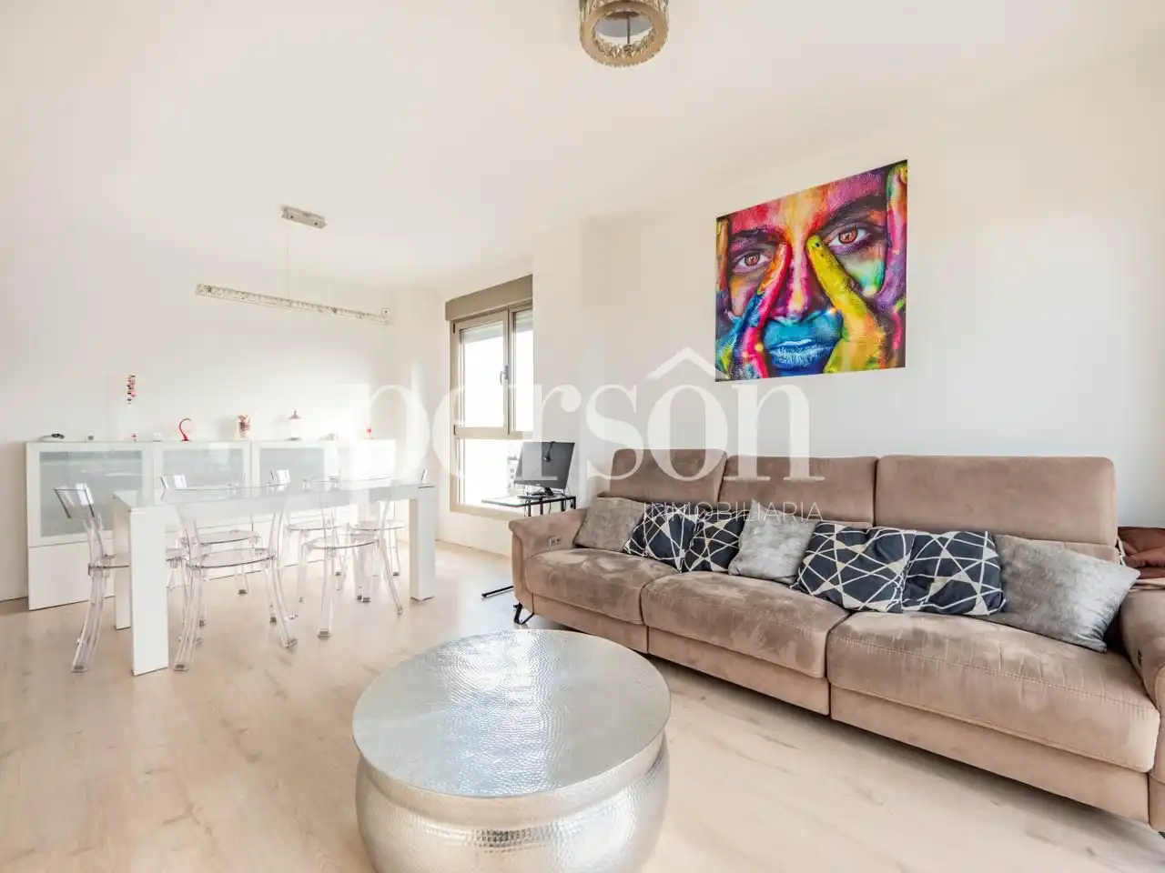 Sala de estar de Piso en venta en Valencia con Aire acondicionado, Calefacción y Balcón