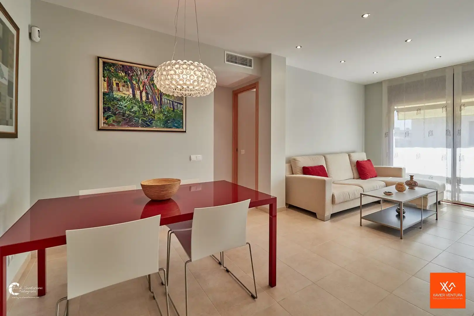 Living room of Attic for sale in El Vendrell  with Air Conditioner, Heating and Terrace