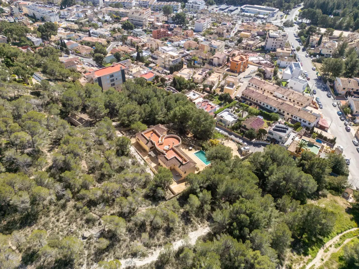 Vista exterior de Casa o xalet en venda en Calvià amb Aire condicionat, Calefacció i Jardí privat