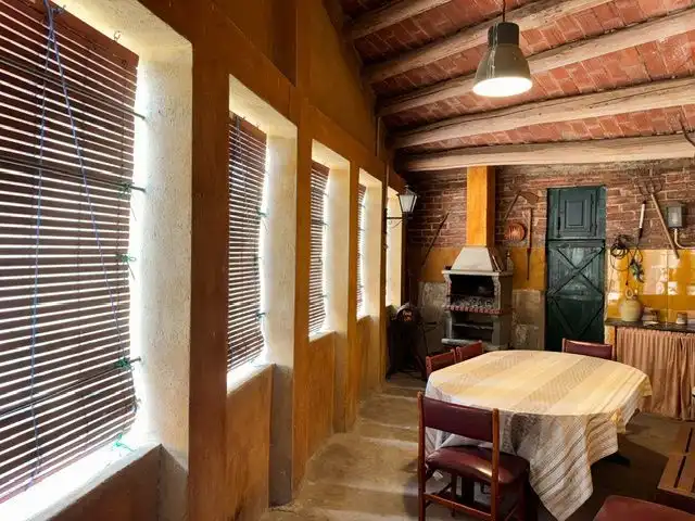 Comedor de Finca rústica en venta en Serra de Daró con Calefacción y Terraza