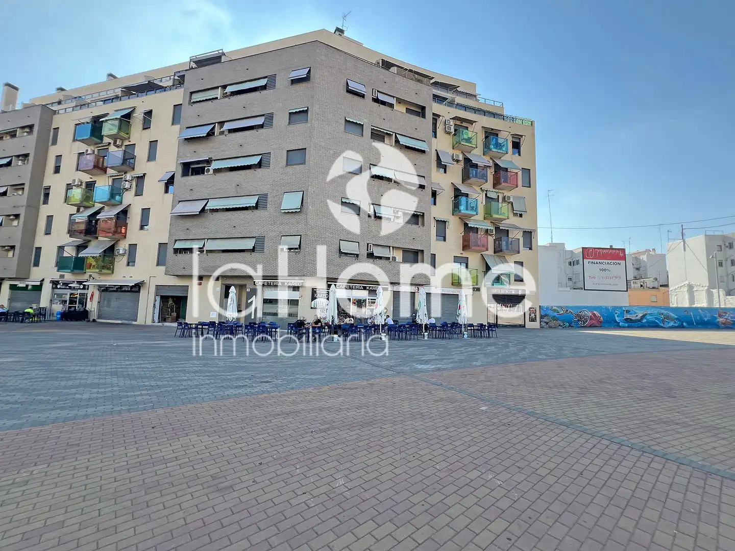 Exterior view of Commercial properties for rent in Mislata  with Air Conditioner, Parquet flooring and Terrace
