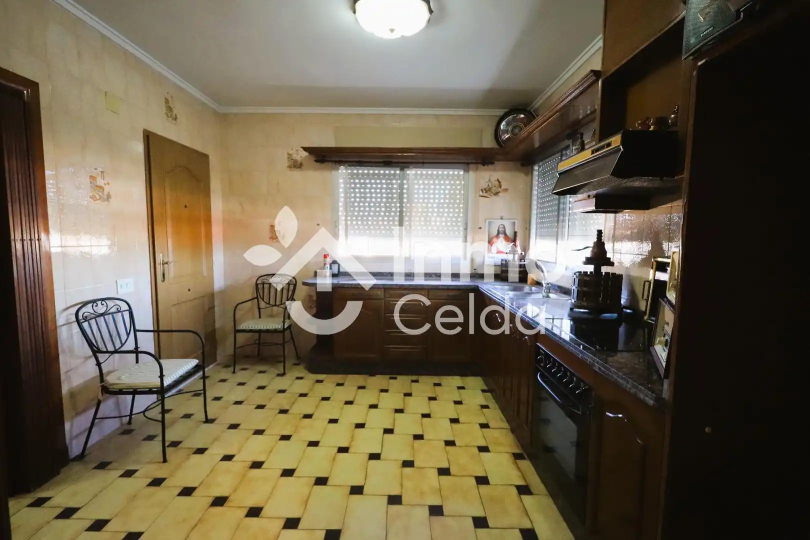 Cocina de Casa o chalet en venta en Chiva con Aire acondicionado, Calefacción y Jardín privado