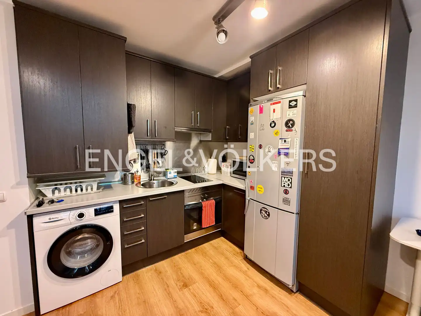 Küche von Maisonette zur Miete in Madrid mit Klimaanlage, Heizung und Privatgarten