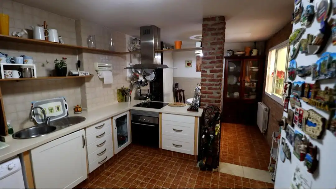 Cocina de Casa o chalet en venta en Badajoz con Aire acondicionado, Calefacción y Parquet