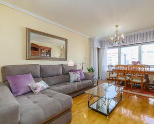 Living room of Flat for sale in Vigo   with Terrace and Balcony