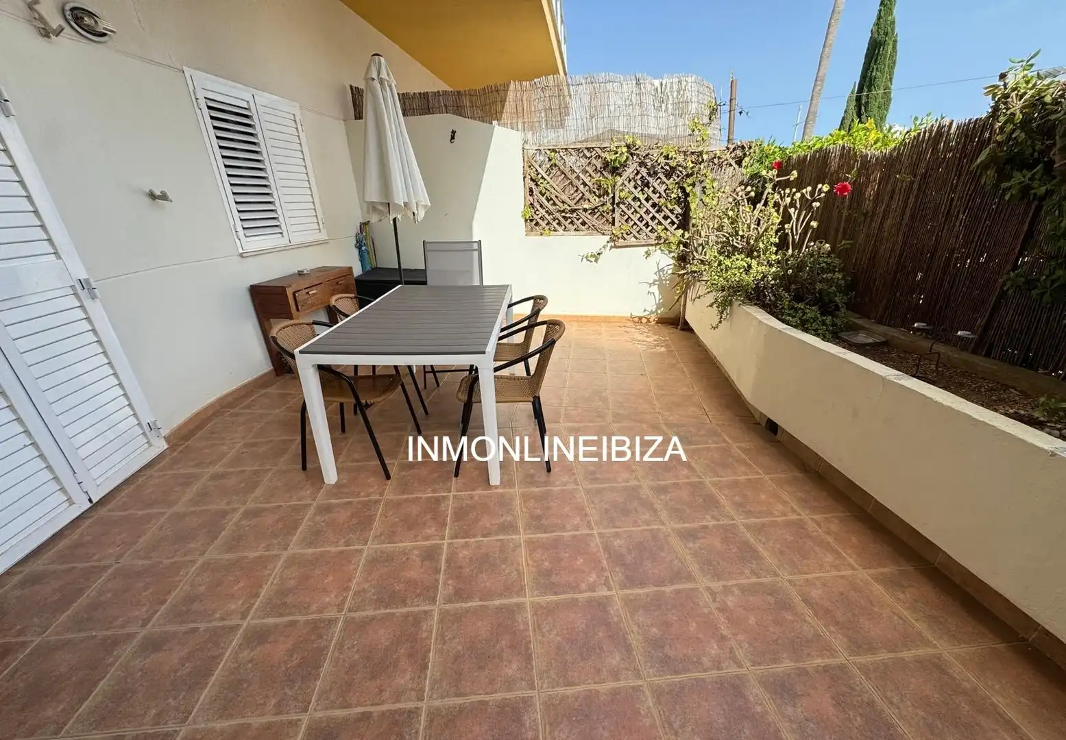 Terraza de Planta baja de alquiler en Santa Eulària des Riu con Terraza, Amueblado y Horno