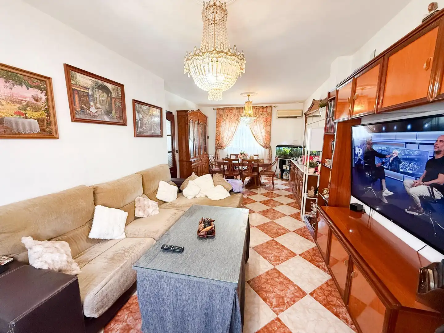 Living room of Houses for sale in Puerto Real  with Air Conditioner and Balcony