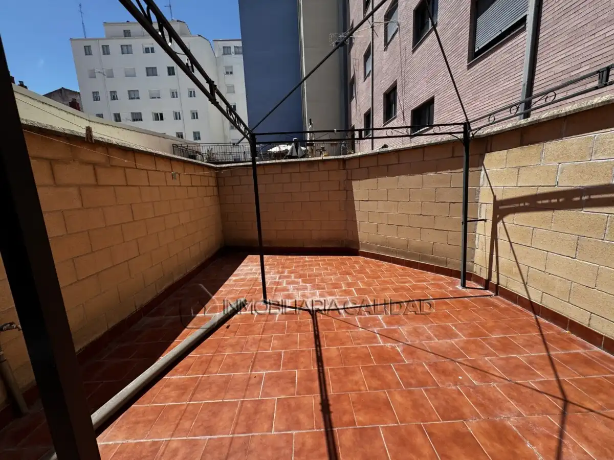 Terrace of Flat for rent in Burgos  with Heating, Terrace and Storage room
