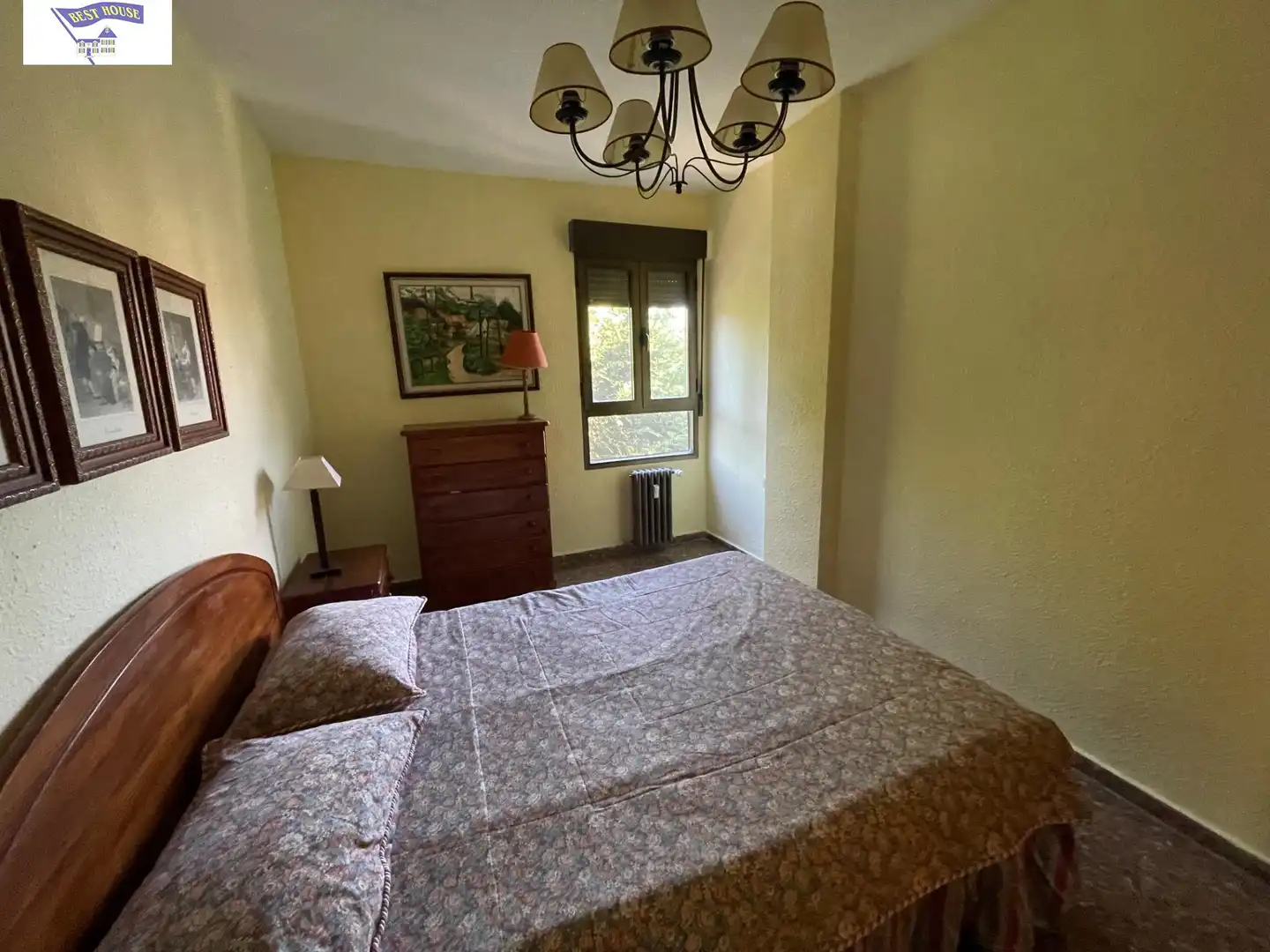 Bedroom of Flat for sale in Albacete  with Balcony