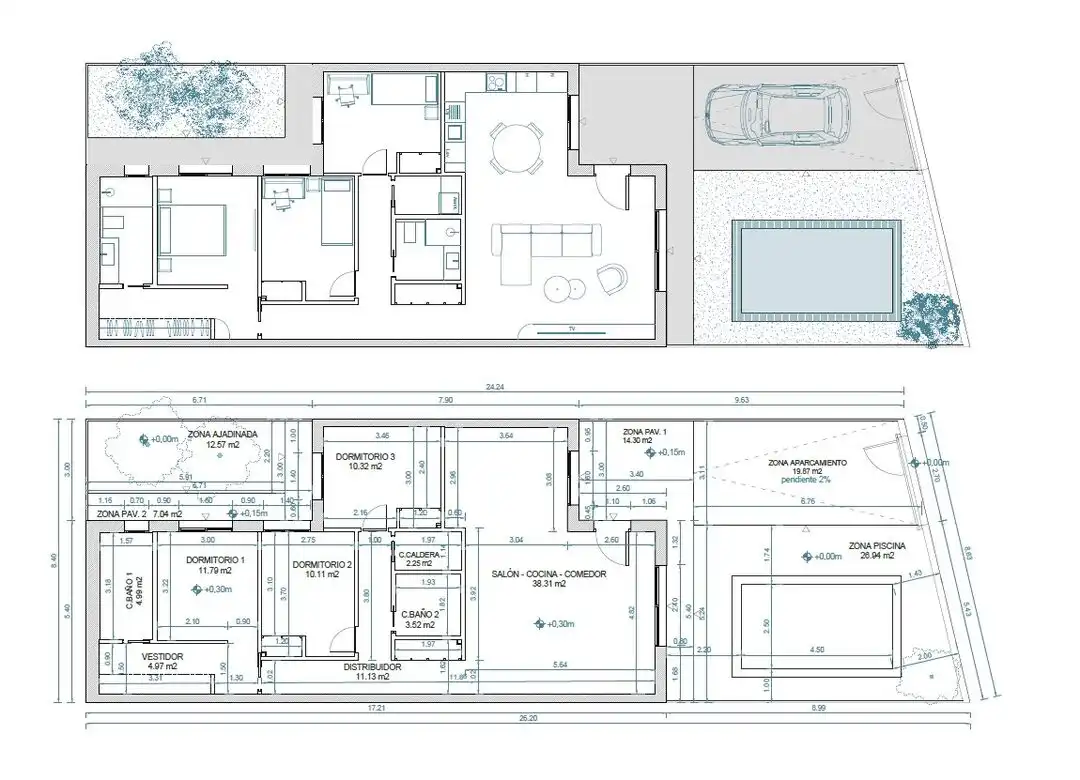 Casa a schiera in vendita a Nambroca, imagen 3