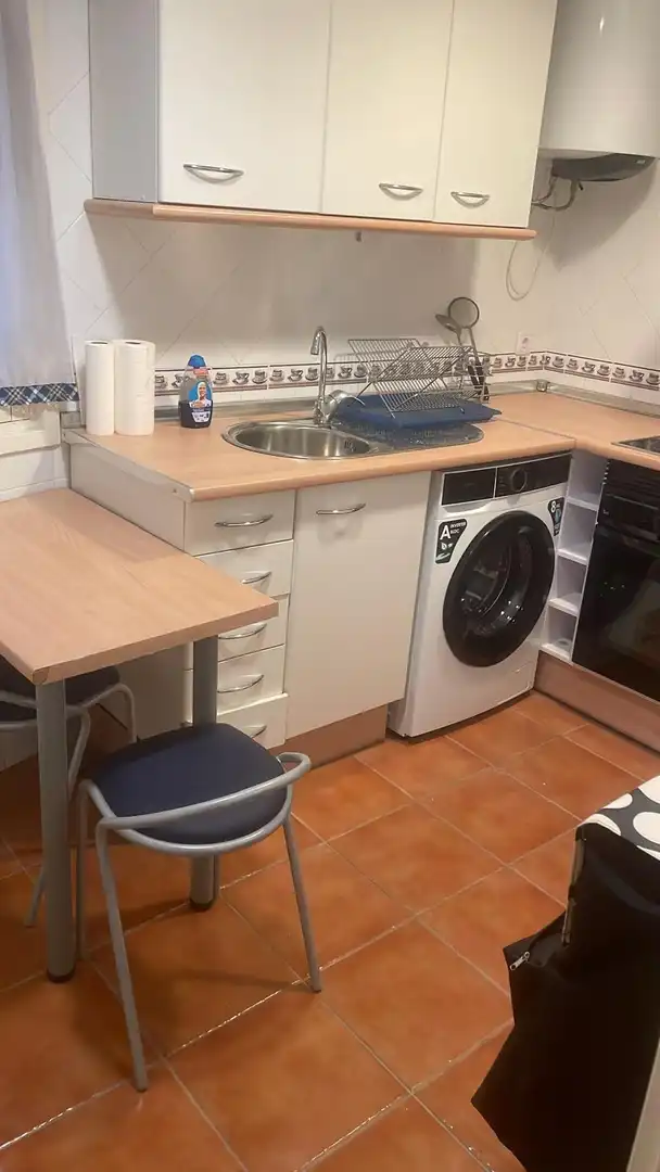 Cocina de Piso de alquiler en Alicante / Alacant con Aire acondicionado, Amueblado y Balcón