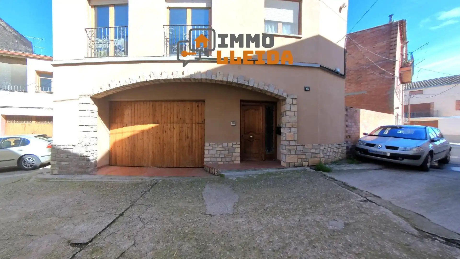 Vista exterior de Piso en venta en Térmens con Calefacción, Terraza y Trastero
