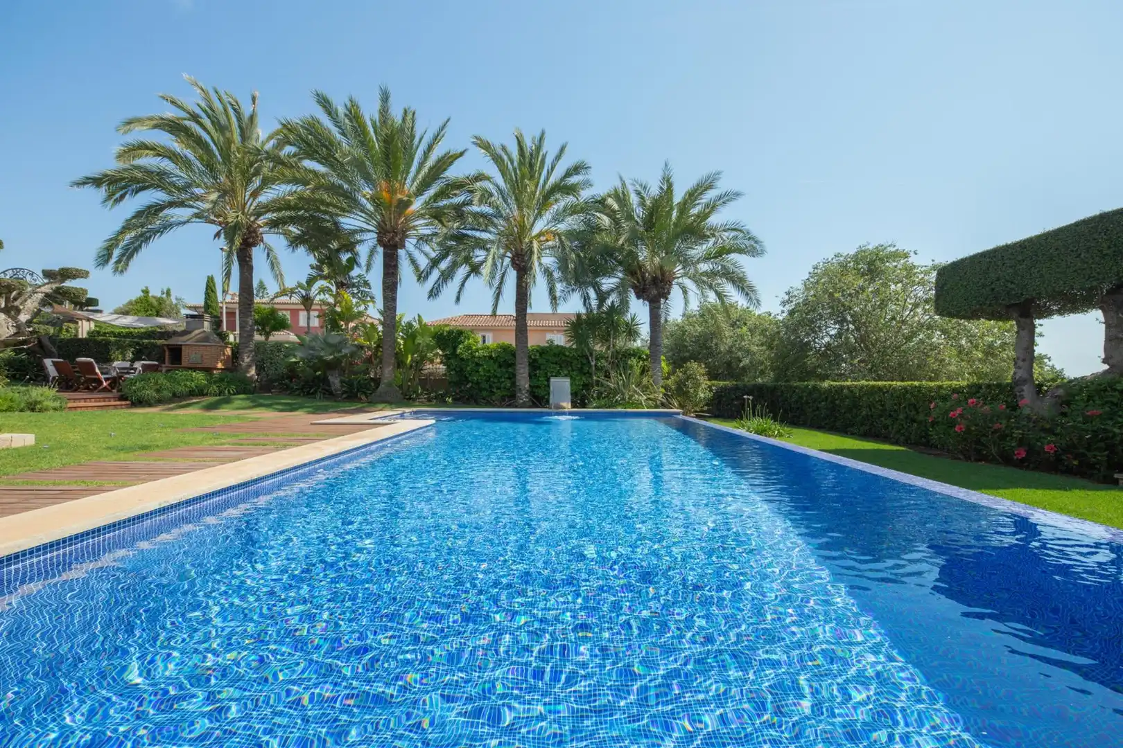 Piscina de Casa o xalet de lloguer en Marratxí amb Aire condicionat, Jardí privat i Parquet