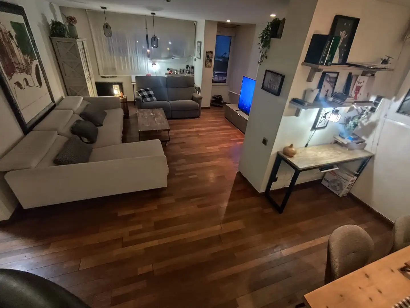 Sala de estar de Dúplex en venta en Salou con Aire acondicionado, Calefacción y Parquet