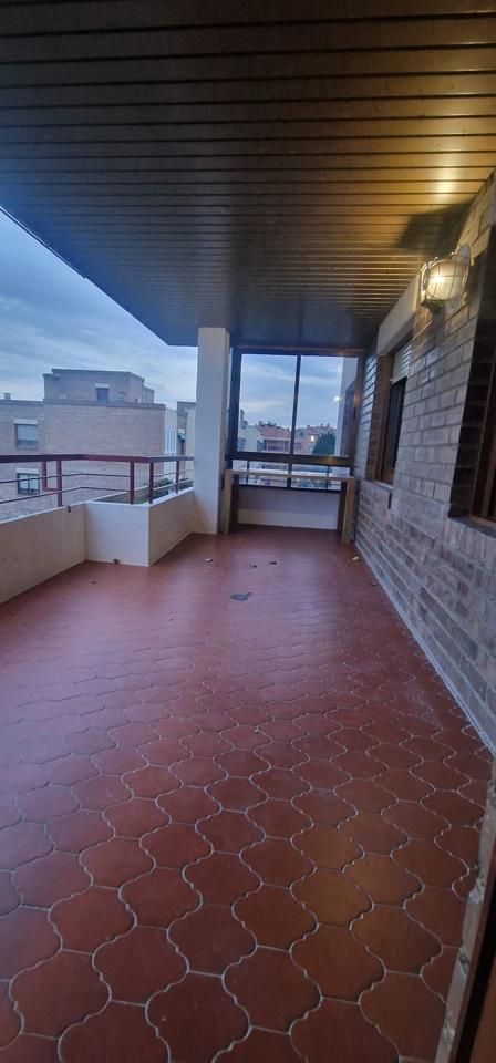 Terrace of Flat for sale in  Zaragoza Capital  with Air Conditioner, Heating and Parquet flooring