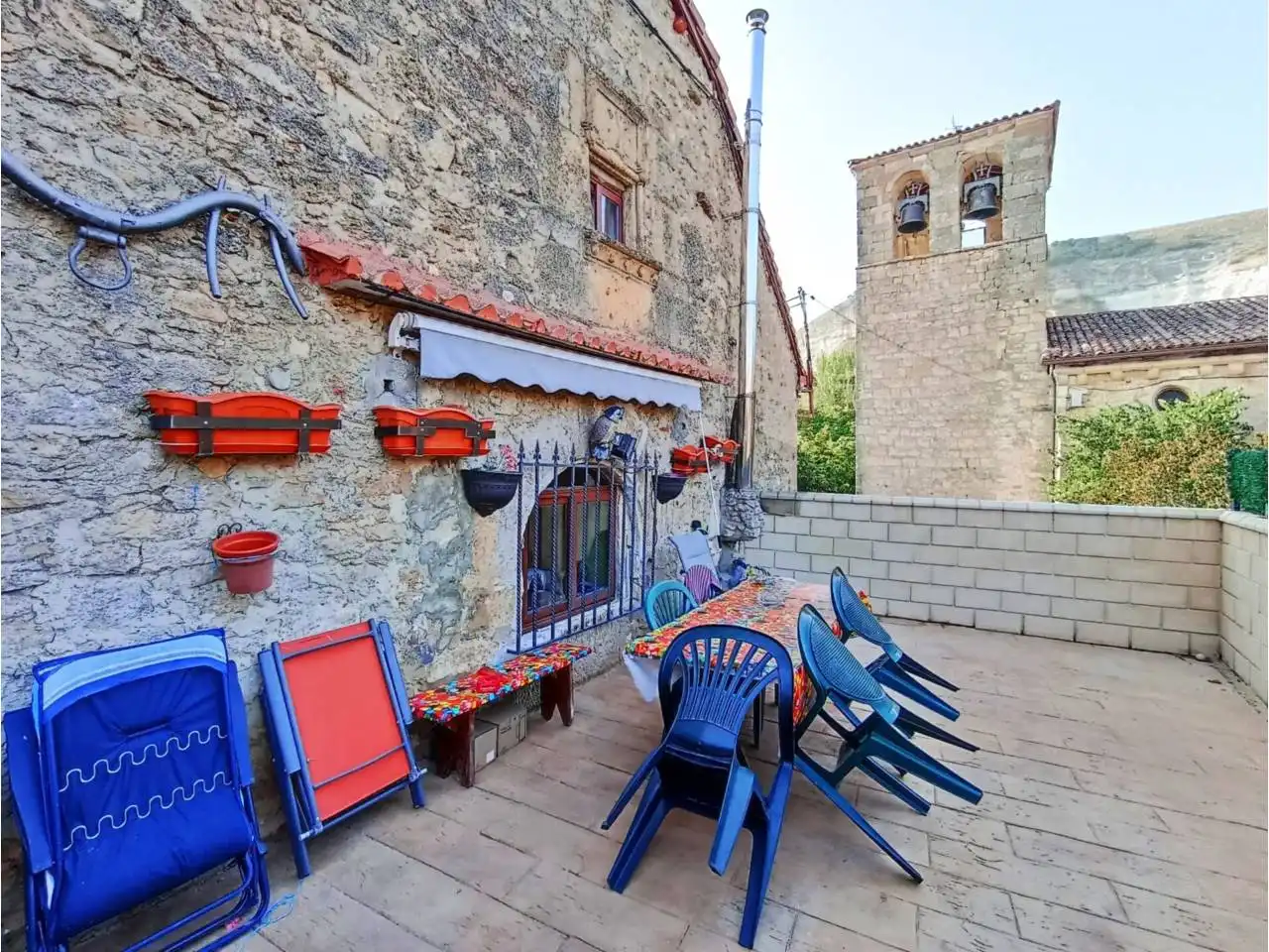 Terraza de Casa o chalet en venta en Valle de Sedano con Calefacción