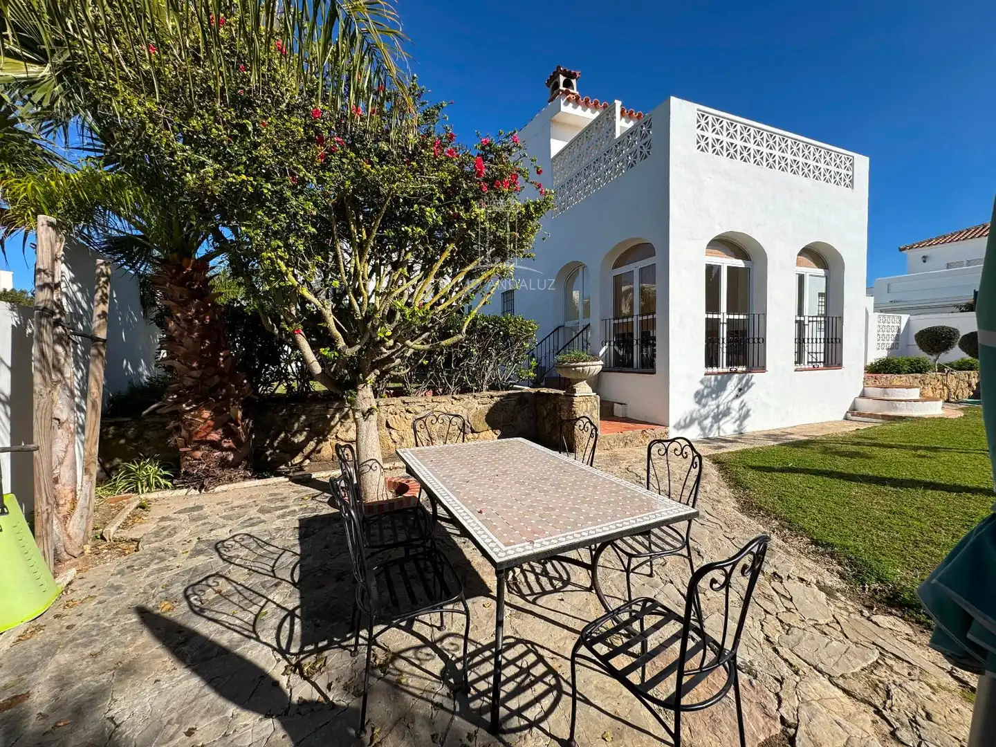 Garden of Houses for sale in Conil de la Frontera  with Air Conditioner, Heating and Swimming Pool