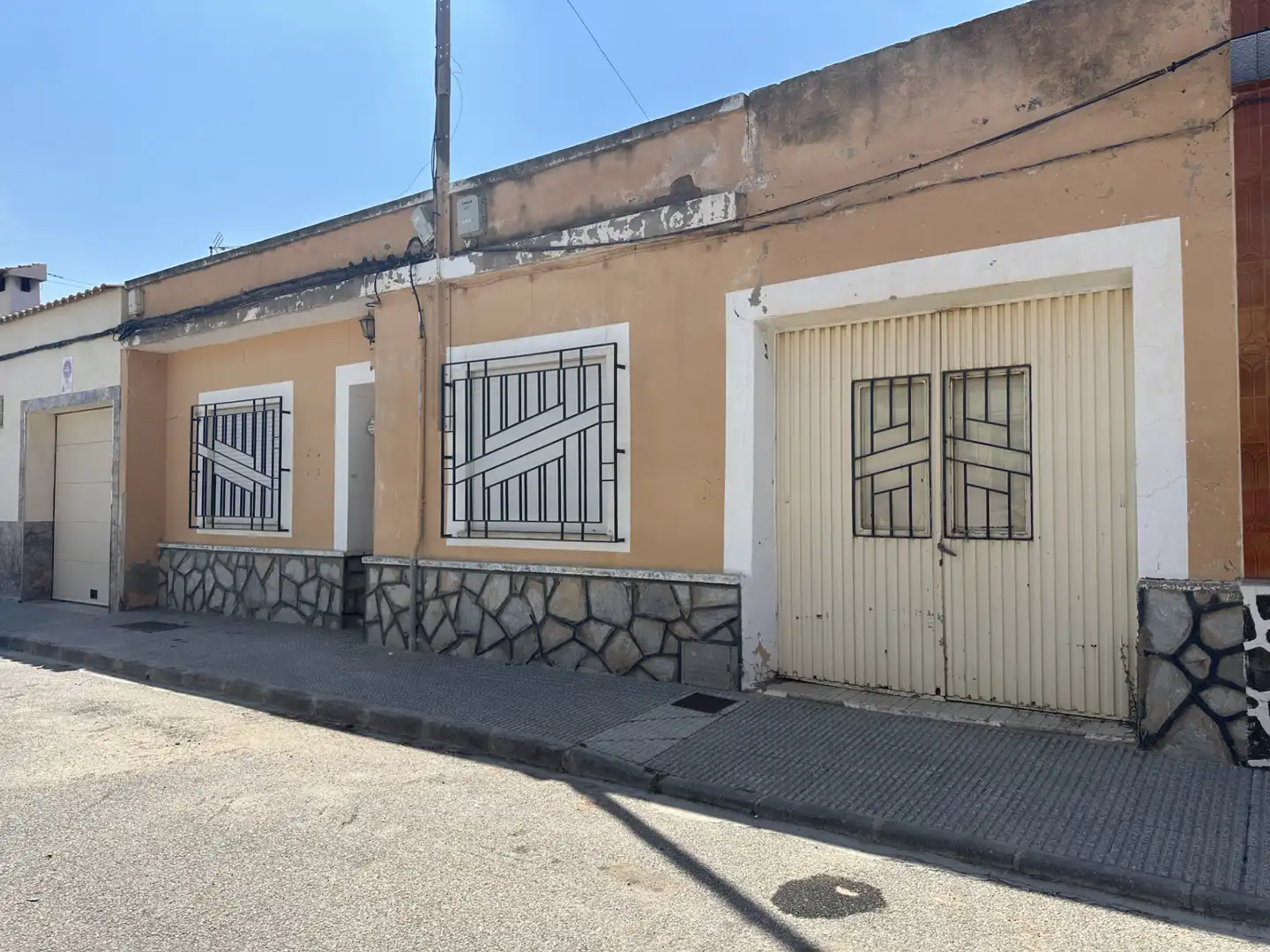 Vista exterior de Casa adosada en venta en Cartagena