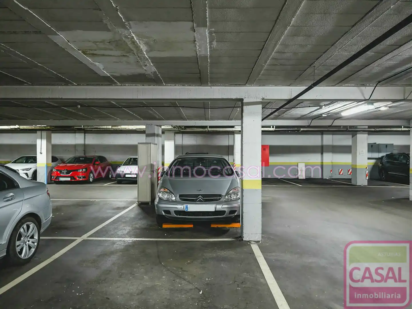Parking of Flat for sale in Langreo  with Heating, Storage room and Furnished