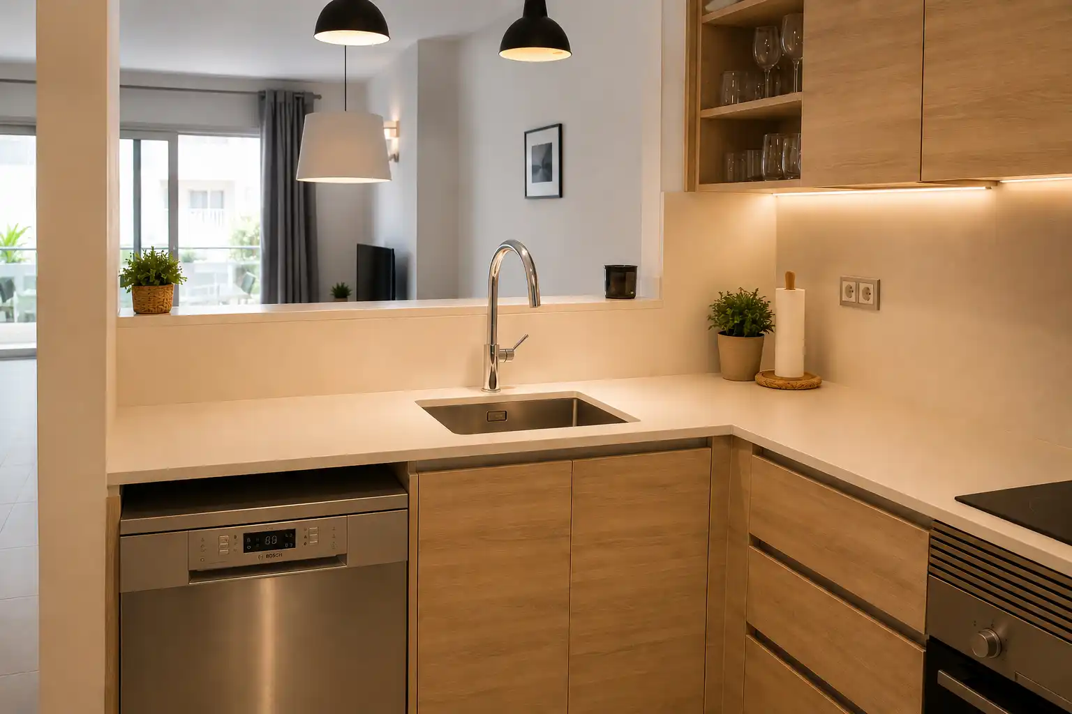 Apartament amb piscina de lloguer a Avinguda Catalunya 44, imagen 5