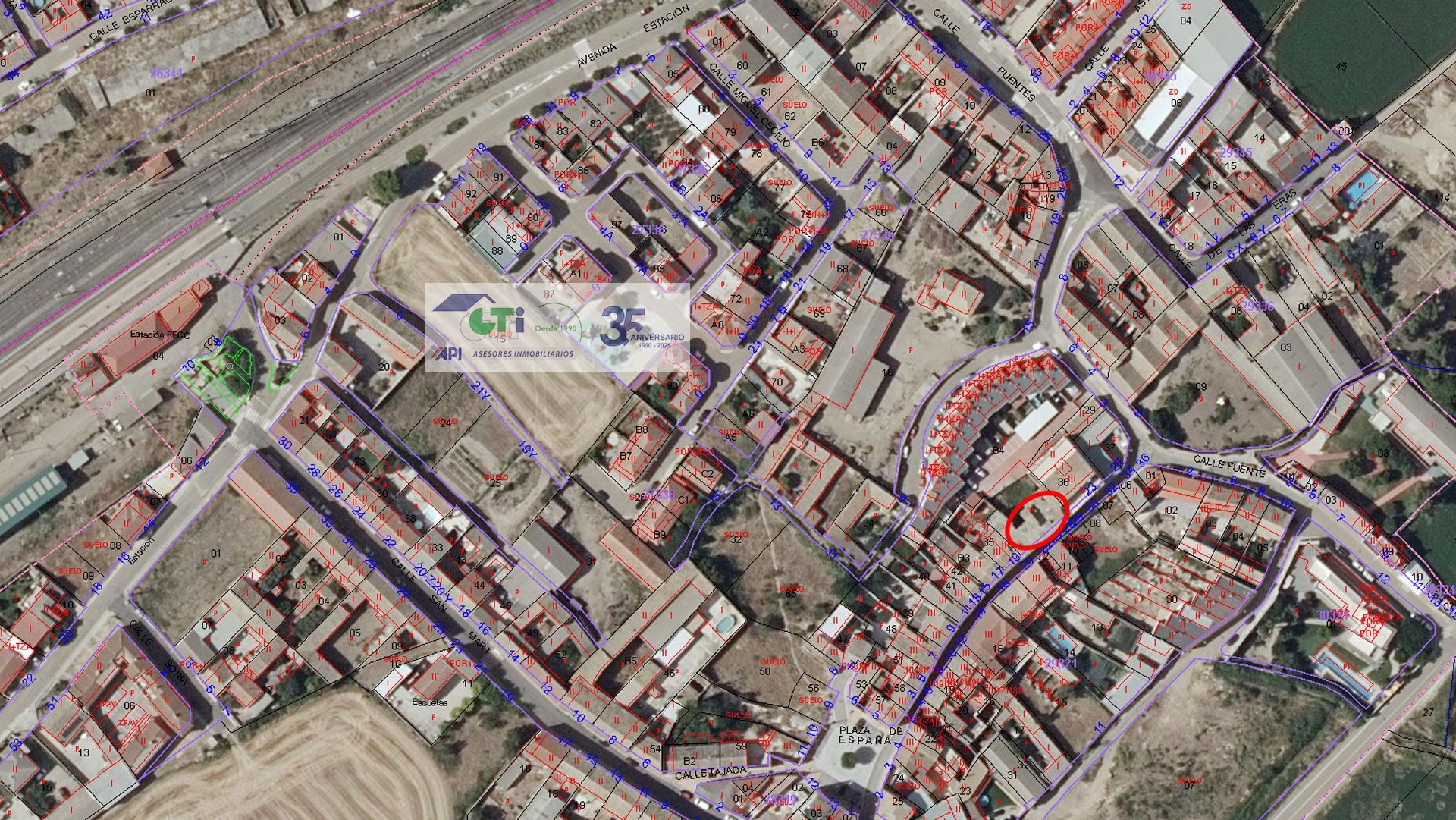 Exterior view of Industrial land for sale in Grisén