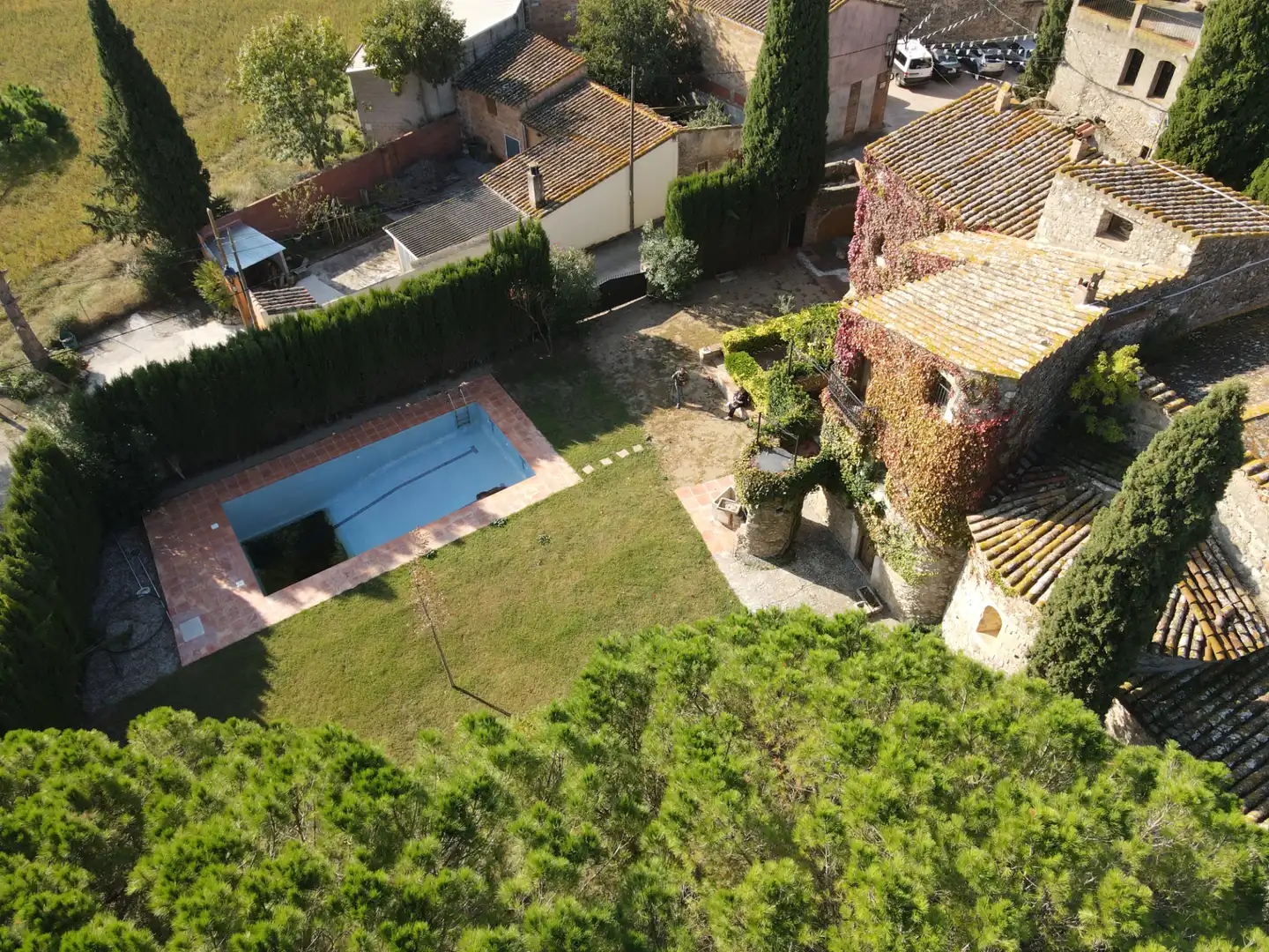 Jardín de Finca rústica en venta en Vilafant con Jardín privado, Piscina y Balcón