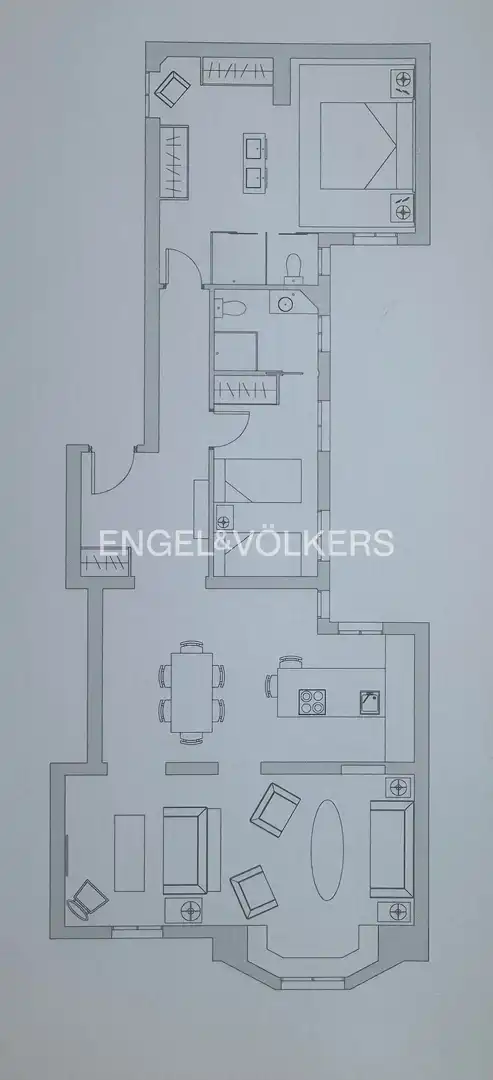 Piso de alquiler en Madrid con Aire acondicionado, Calefacción y Amueblado