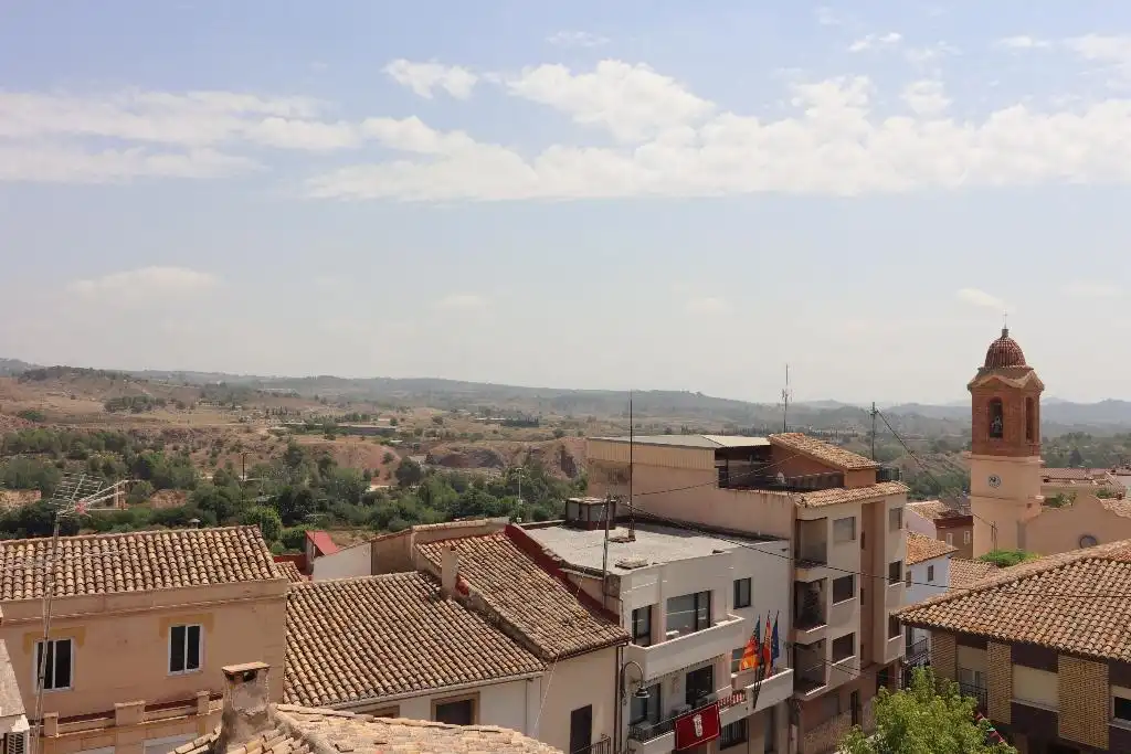 Exterior view of Detached homes for sale in Alborache  with Terrace