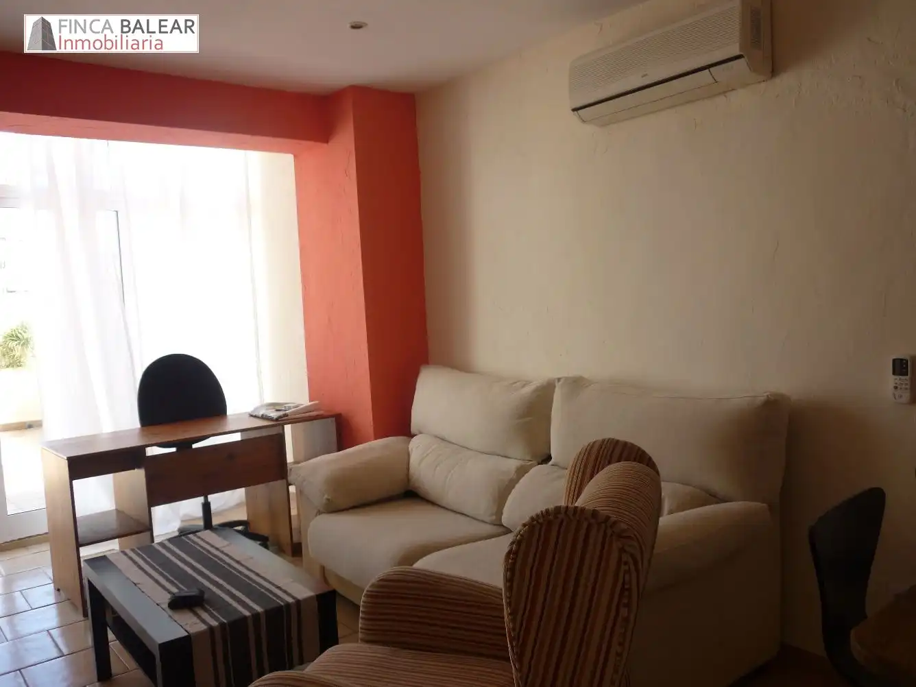 Sala de estar de Piso en venta en Llucmajor con Aire acondicionado, Terraza y Amueblado