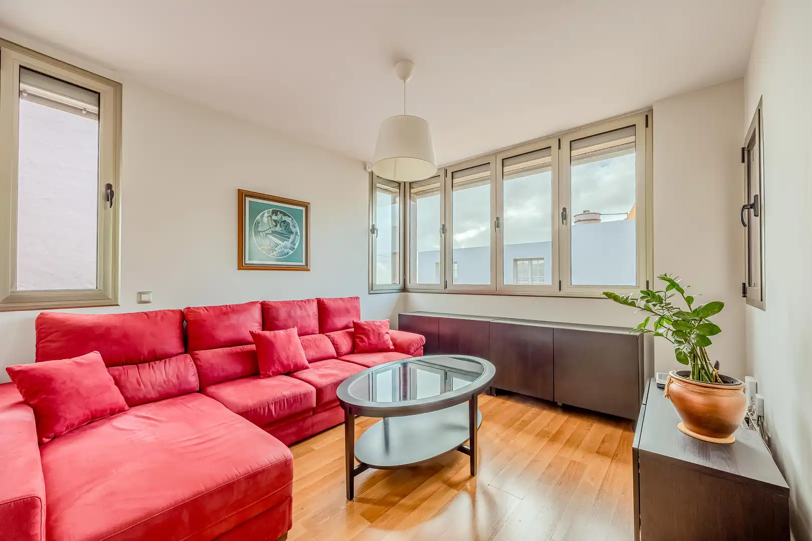 Sala de estar de Casa o chalet en venta en Santa María de Guía de Gran Canaria con Terraza, Trastero y Balcón
