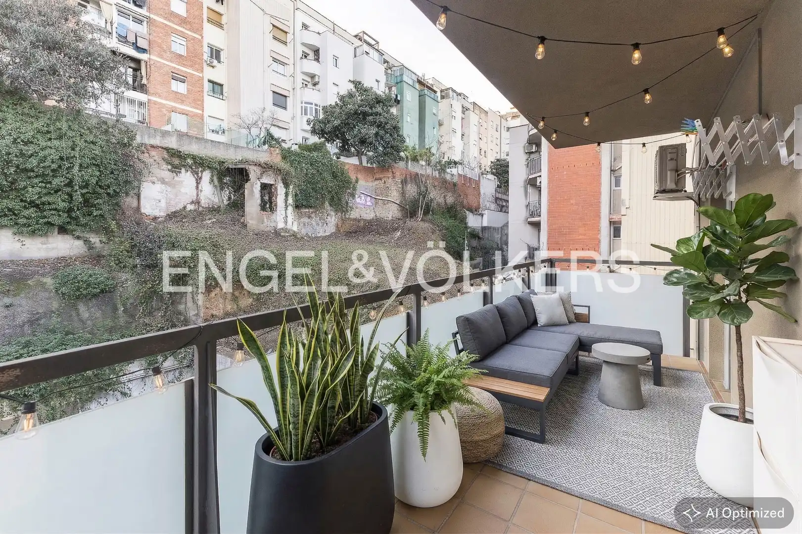 Terrace of Flat for sale in Barcelona  with Air Conditioner, Heating and Parquet flooring