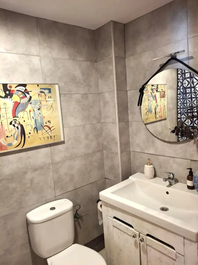 Baño de Casa adosada en venta en Málaga con Aire acondicionado y Balcón