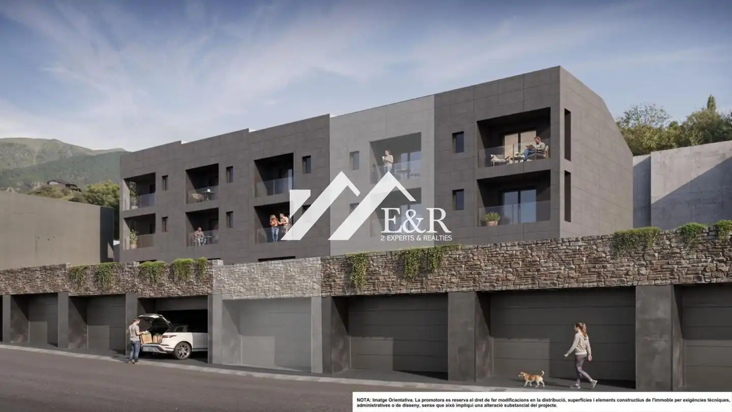 Außenansicht von Wohnung zum Verkauf in Sant Julià de Lòria mit Terrasse