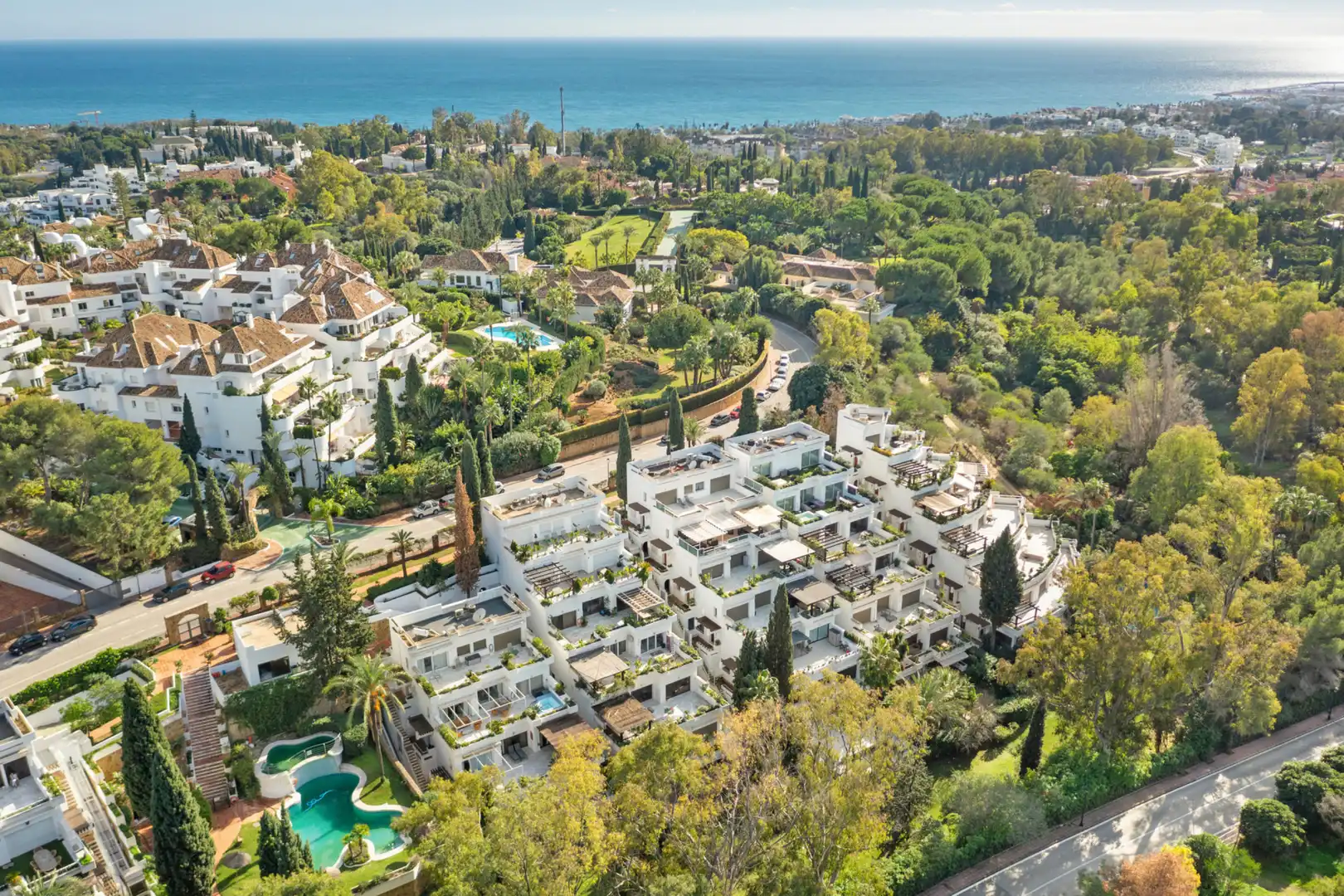Vista exterior de Apartamento en venta en Marbella con Aire acondicionado, Terraza y Trastero