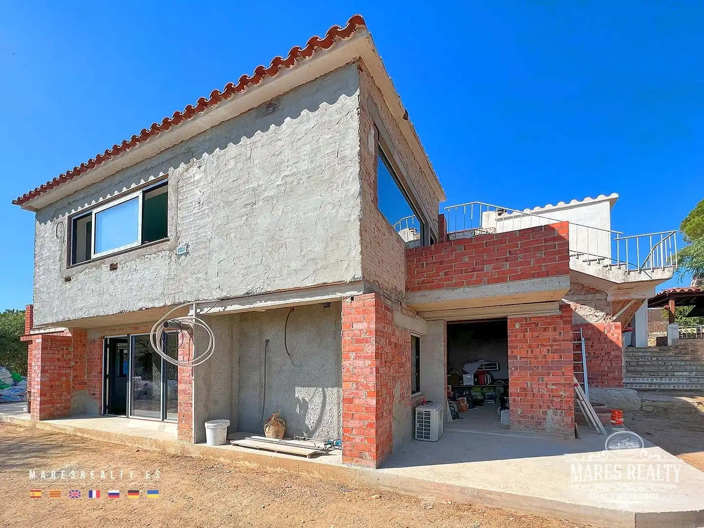 Vista exterior de Casa o chalet en venta en Blanes con Terraza