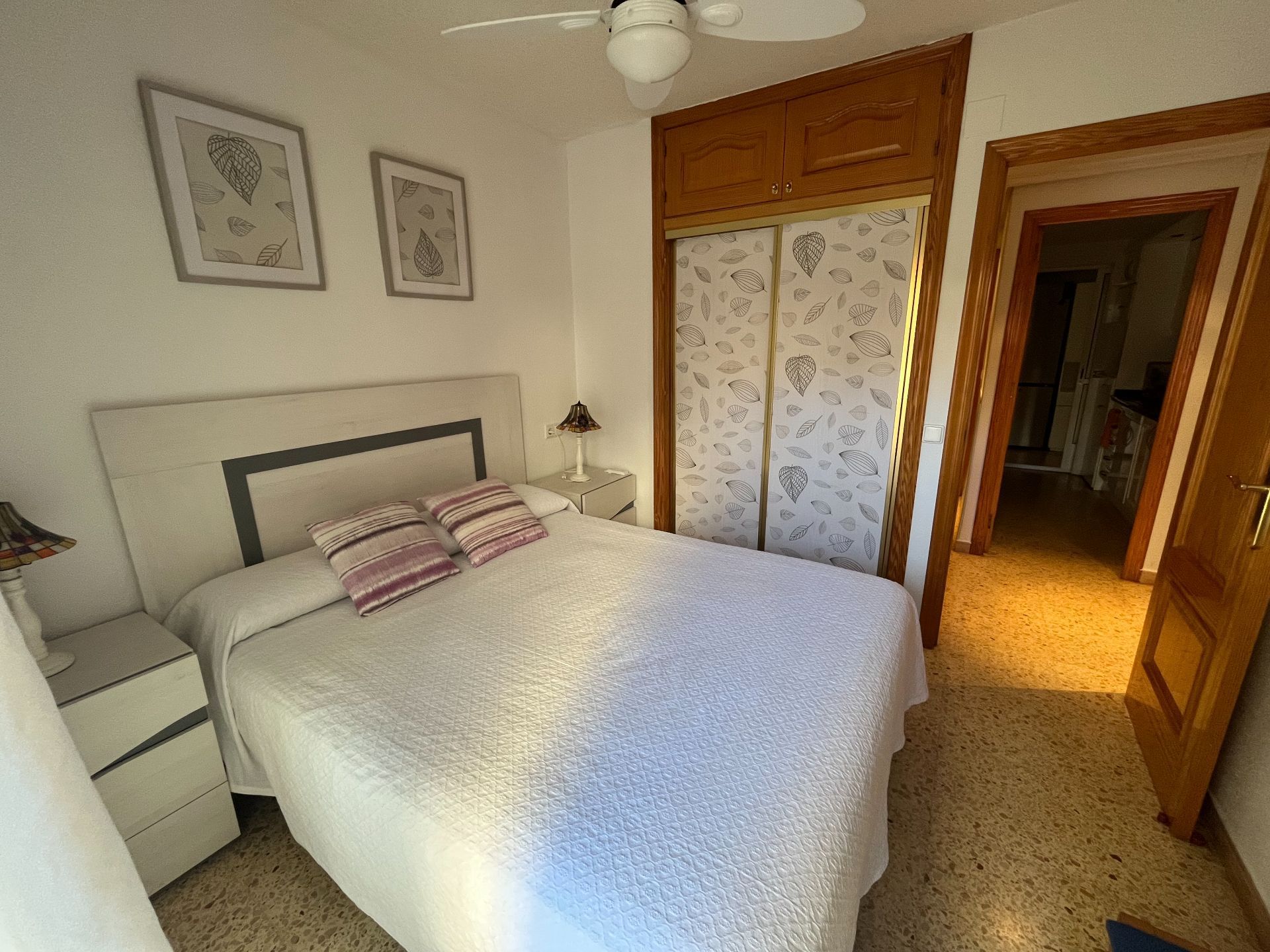 Bedroom of Apartment to rent in Benidorm  with Air Conditioner, Storage room and Furnished
