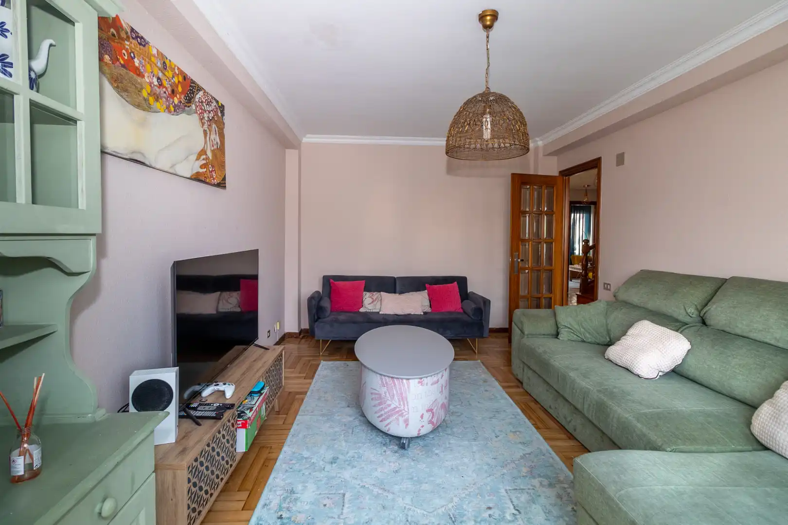 Living room of Duplexes for sale in Ferrol  with Heating and Furnished