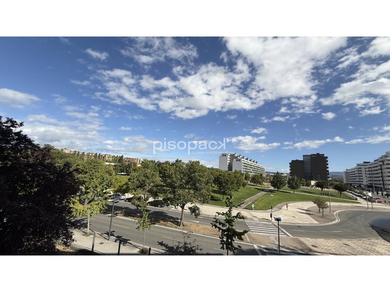 Exterior view of Flat for sale in  Pamplona / Iruña  with Heating and Parquet flooring
