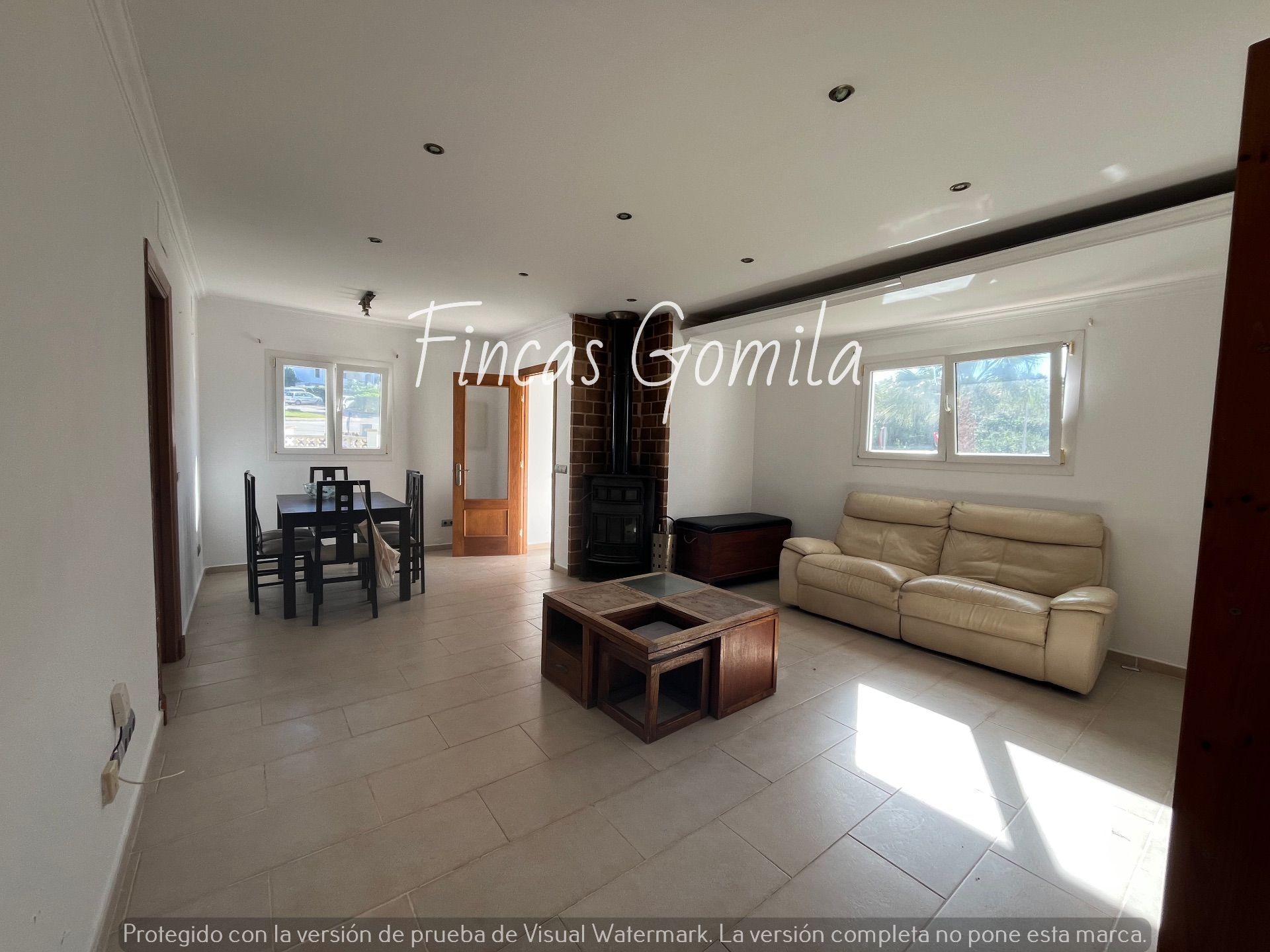 Sala de estar de Casa o chalet en venta en Alaior con Jardín privado